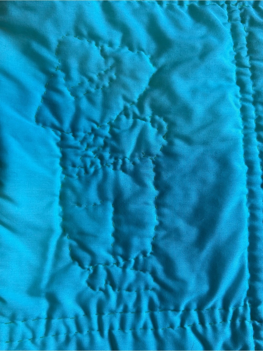Vintage Handmade Sunbonnet Sue Quilt Blanket 55x39 Cottagecore - Picture 12 of 14